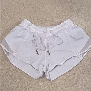 Lulu lemon white shorts